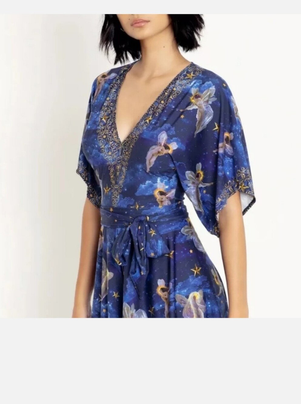 Blackmilk Atkinson fairies slinky playsuit Size L
